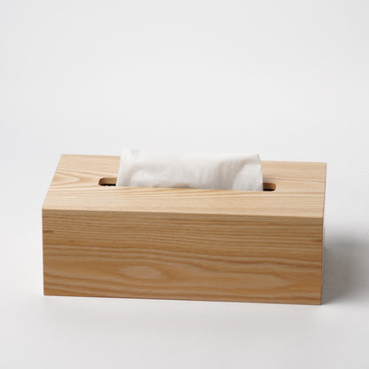Simple Wooden Tissue Box Cover – Minimalist Home Organizer
