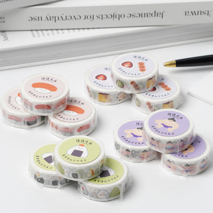HOHOEMI Washi Masking Tape Sushi