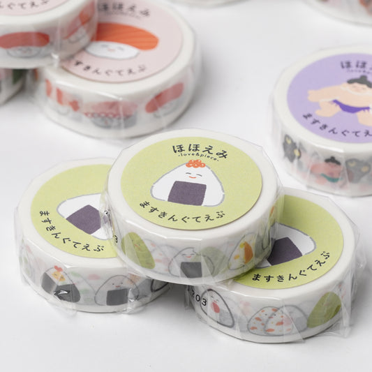 HOHOEMI Washi Masking Tape Onigiri