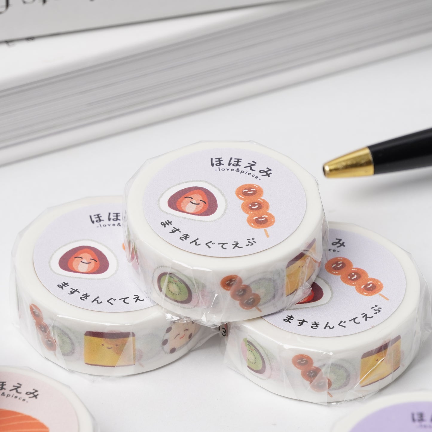 HOHOEMI Washi Masking Tape Wagashi