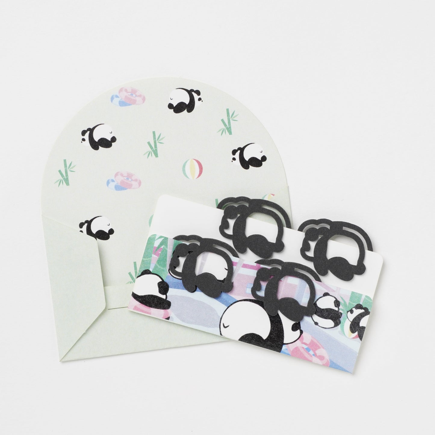 Paper clips panda