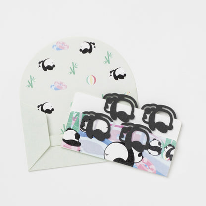 Paper clips panda