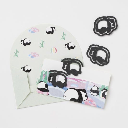 Paper clips panda