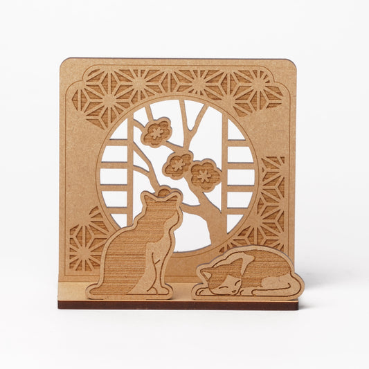 Book stand goshuincho cat