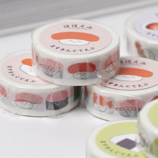 HOHOEMI Washi Masking Tape Sushi