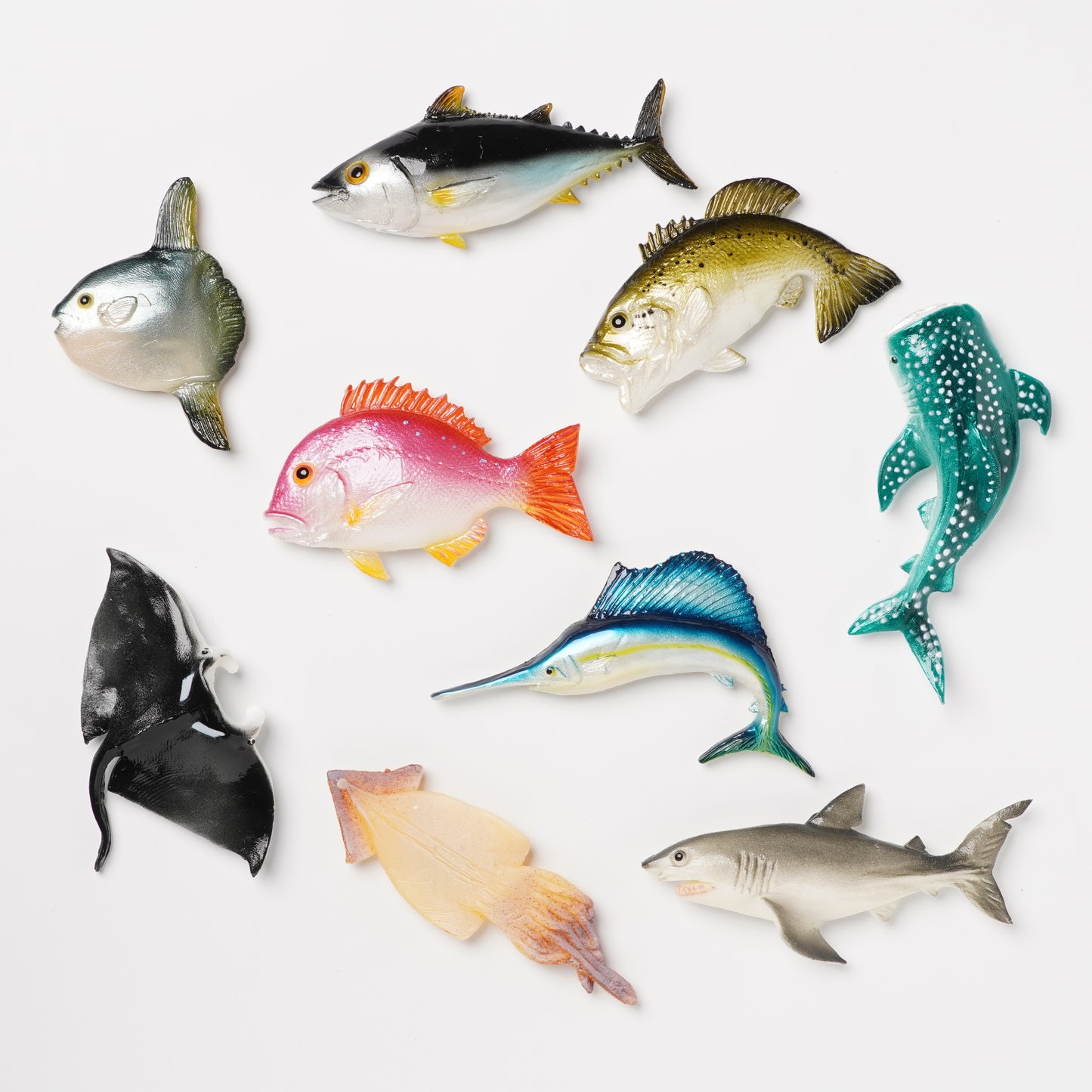 Realistic Japanese Food Sample Magnet - Manta Ray