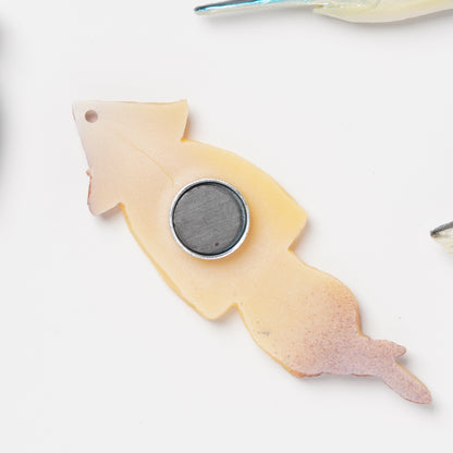 Realistic Japanese Food Sample Magnet - Dried Squid