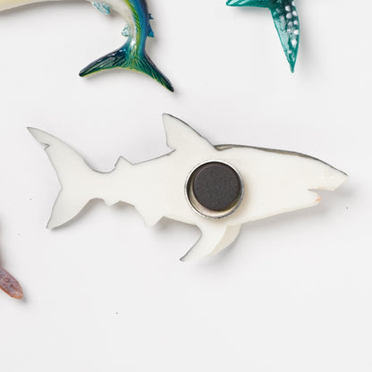Realistic Japanese Food Sample Magnet - Great White Shark