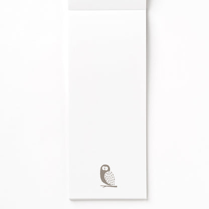 Memo pad owl