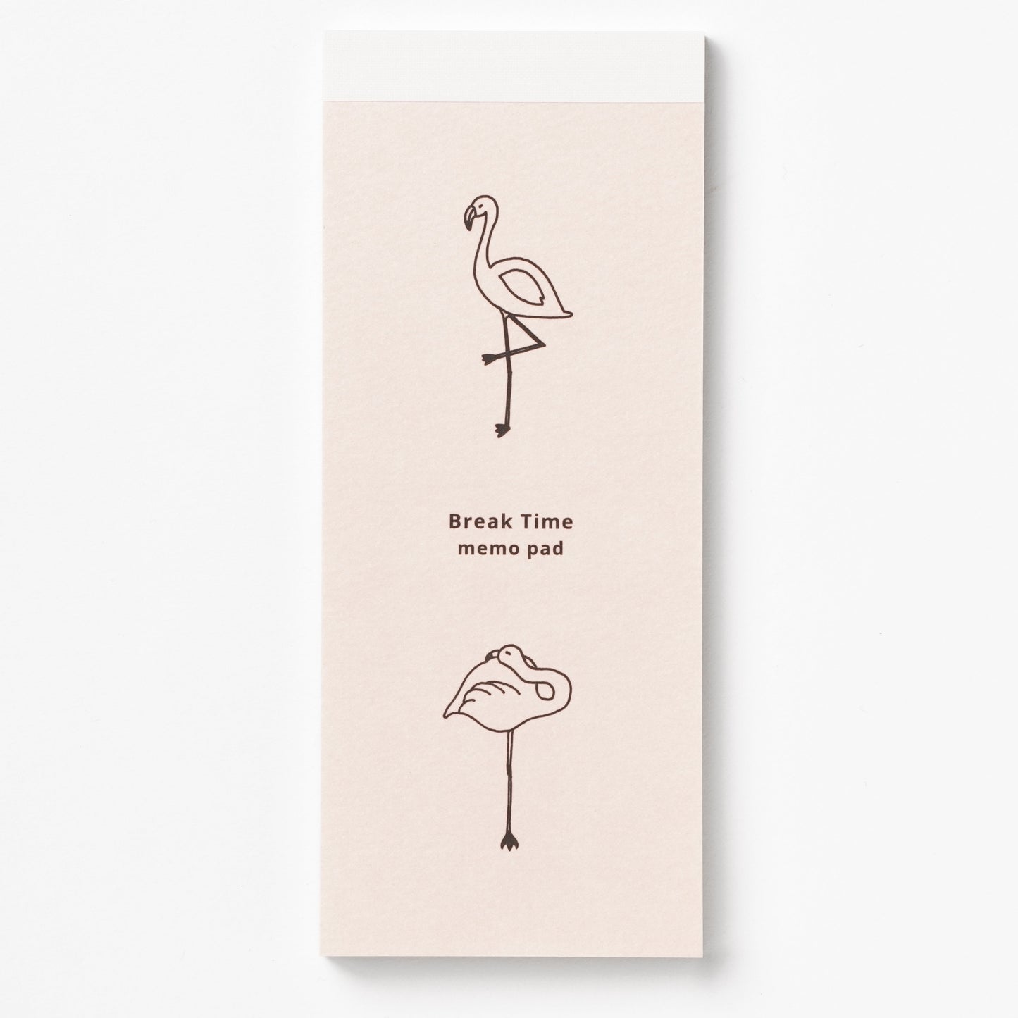 Memo pad flamingo