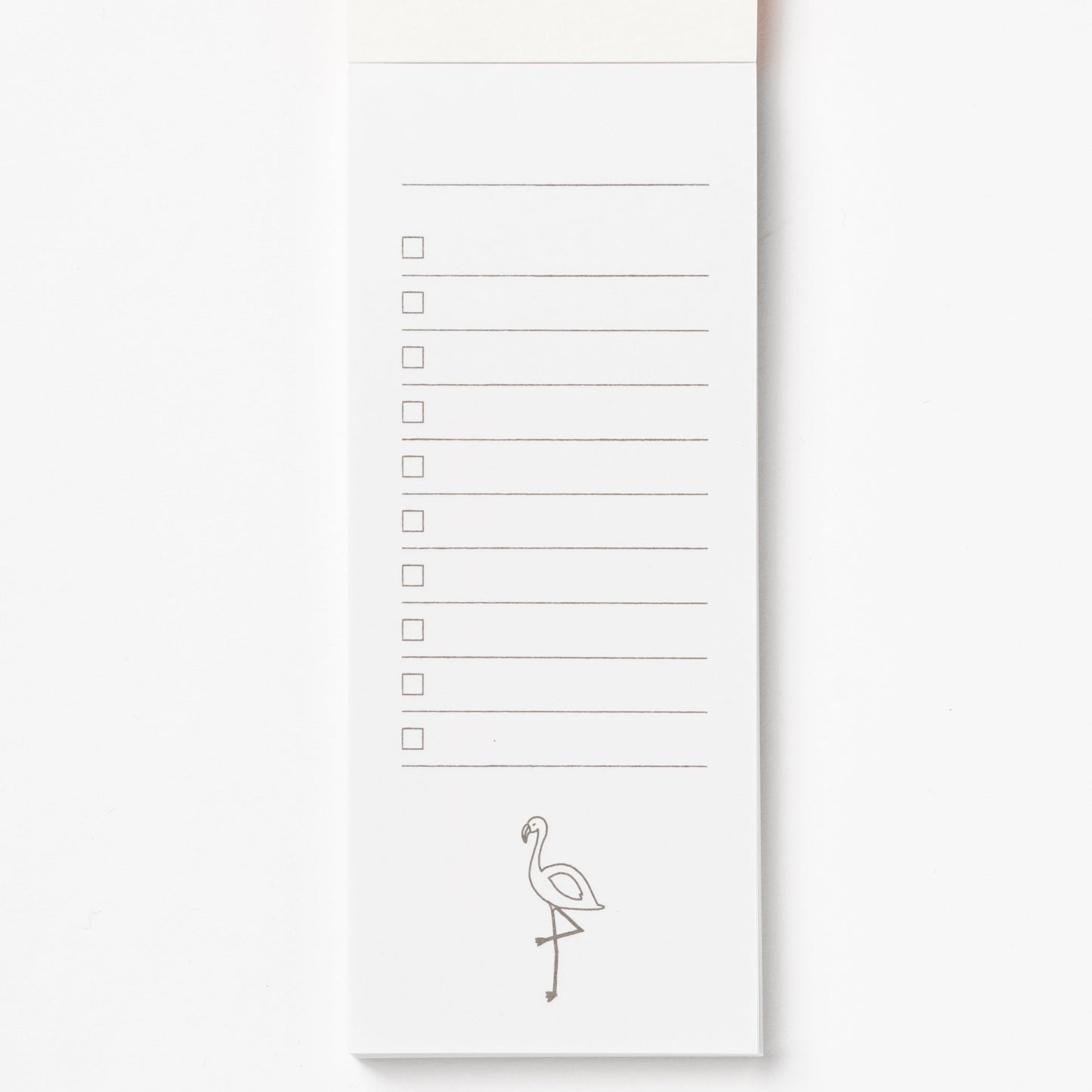Memo pad flamingo