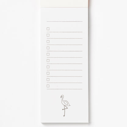 Memo pad flamingo