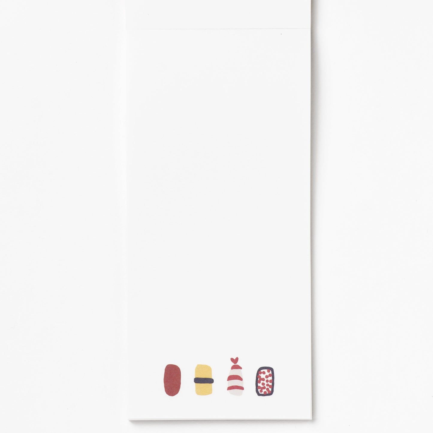 Memo pad sushi