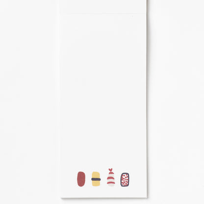 Memo pad sushi