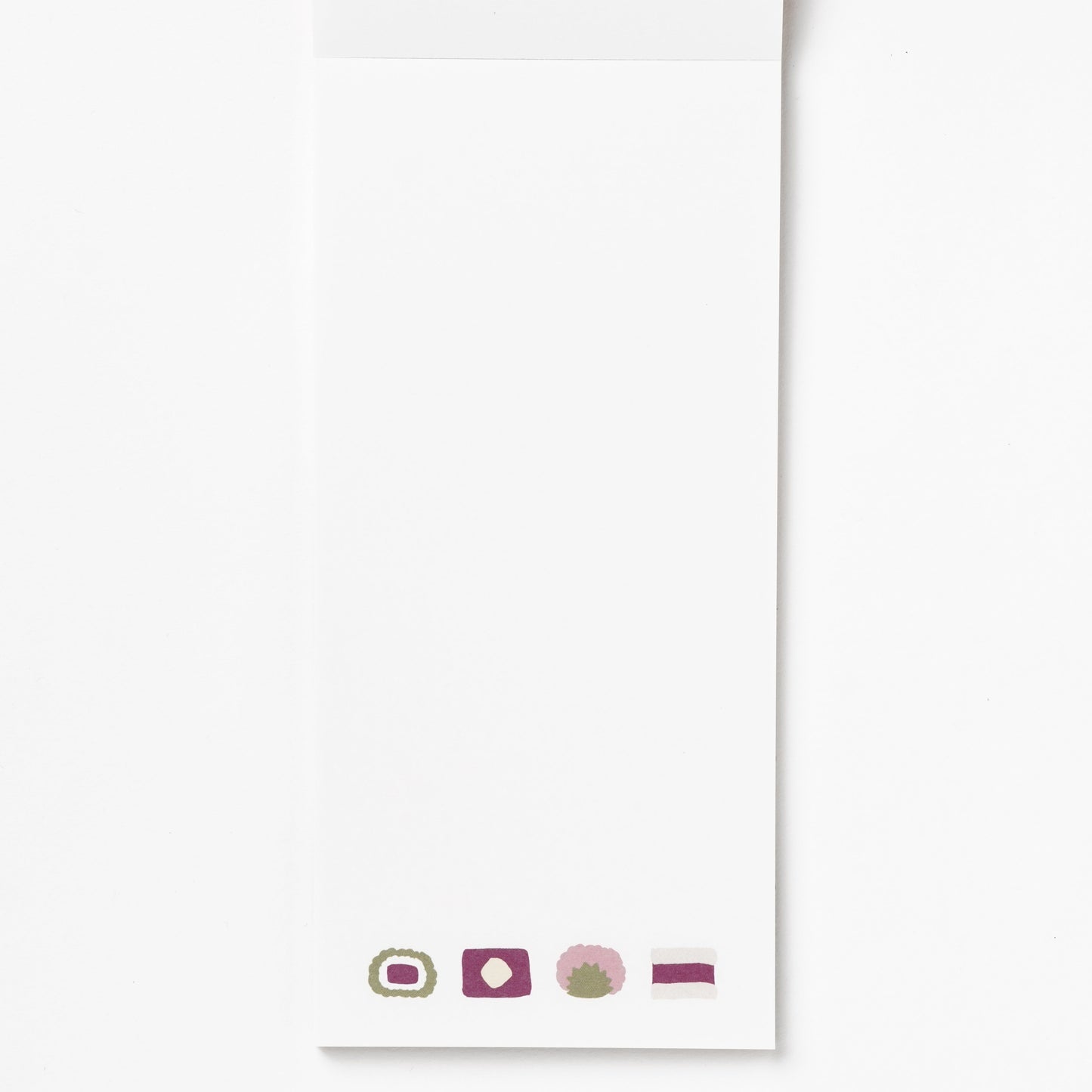 Memo pad wagashi