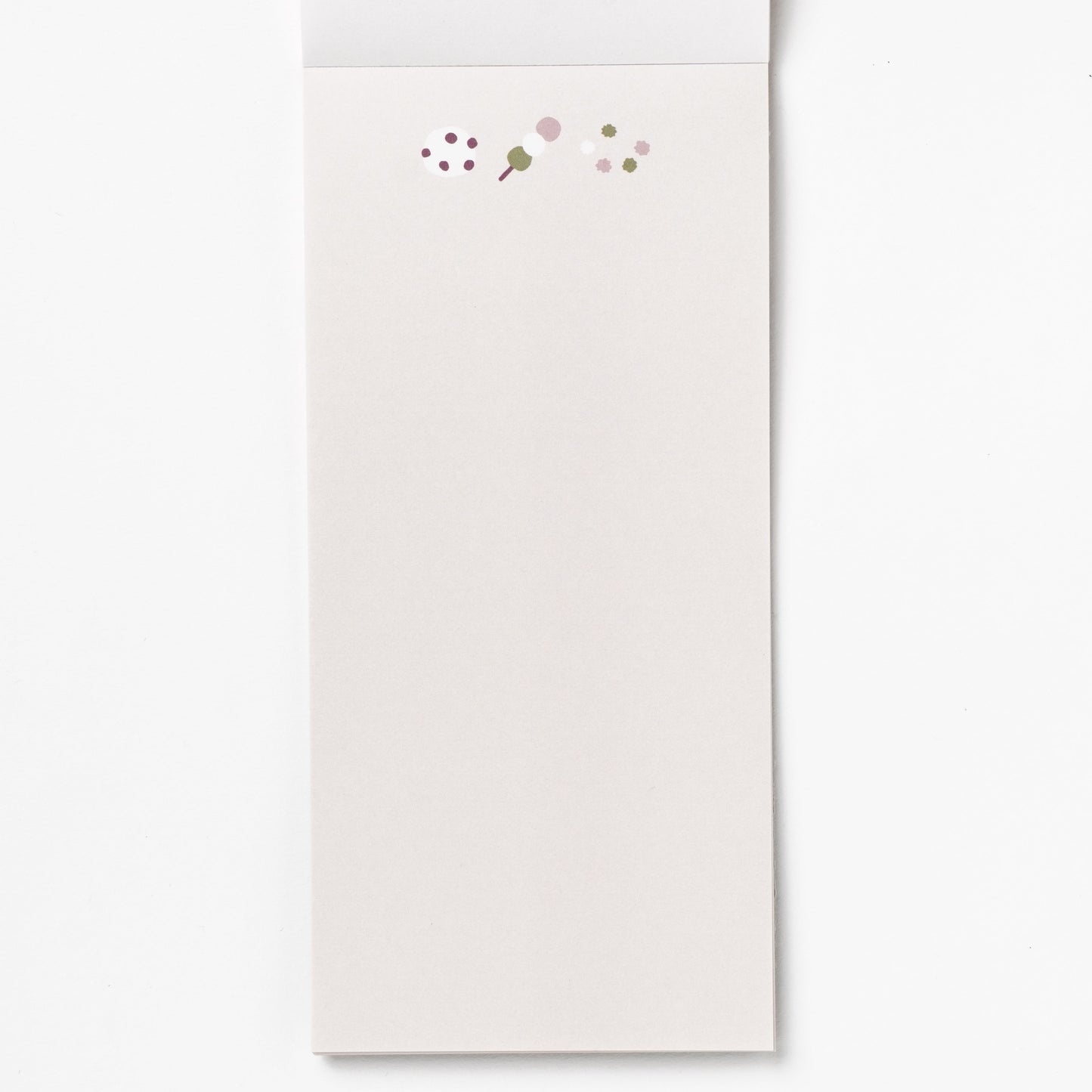 Memo pad wagashi