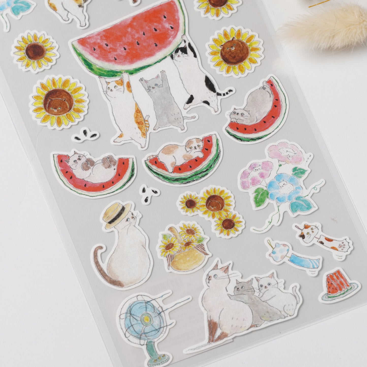 Tocoro Comugi Sticker Sheet - Summer