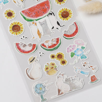 Tocoro Comugi Sticker Sheet - Summer