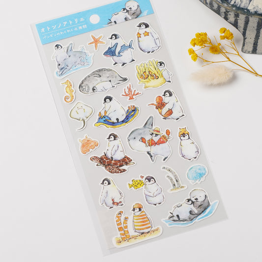 Summer Sticker Sheet - Aquarium