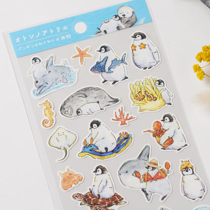 Summer Sticker Sheet - Aquarium