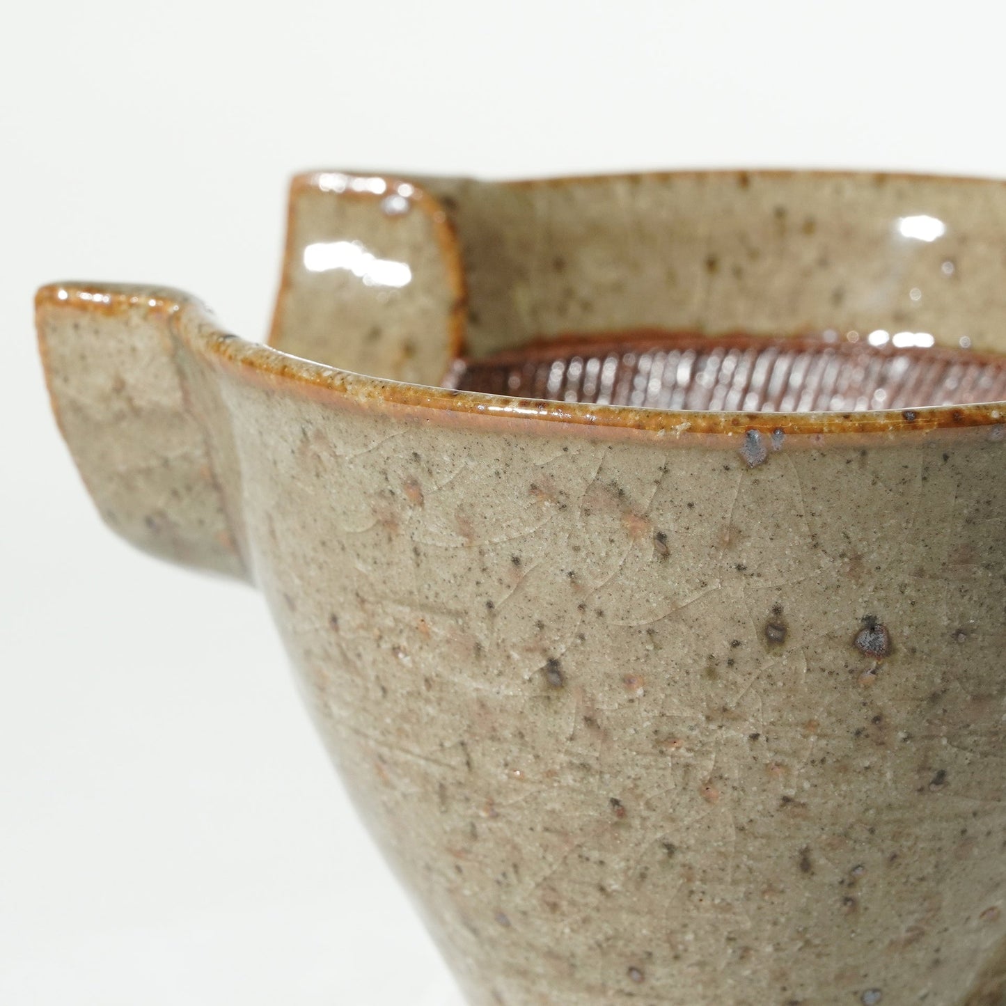 Yamatada Ceramique Mortar Katakuchi Small Sakura