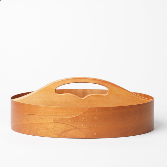 Wooden Tray with Handle - Japanese Wooden Serving & Display Tray