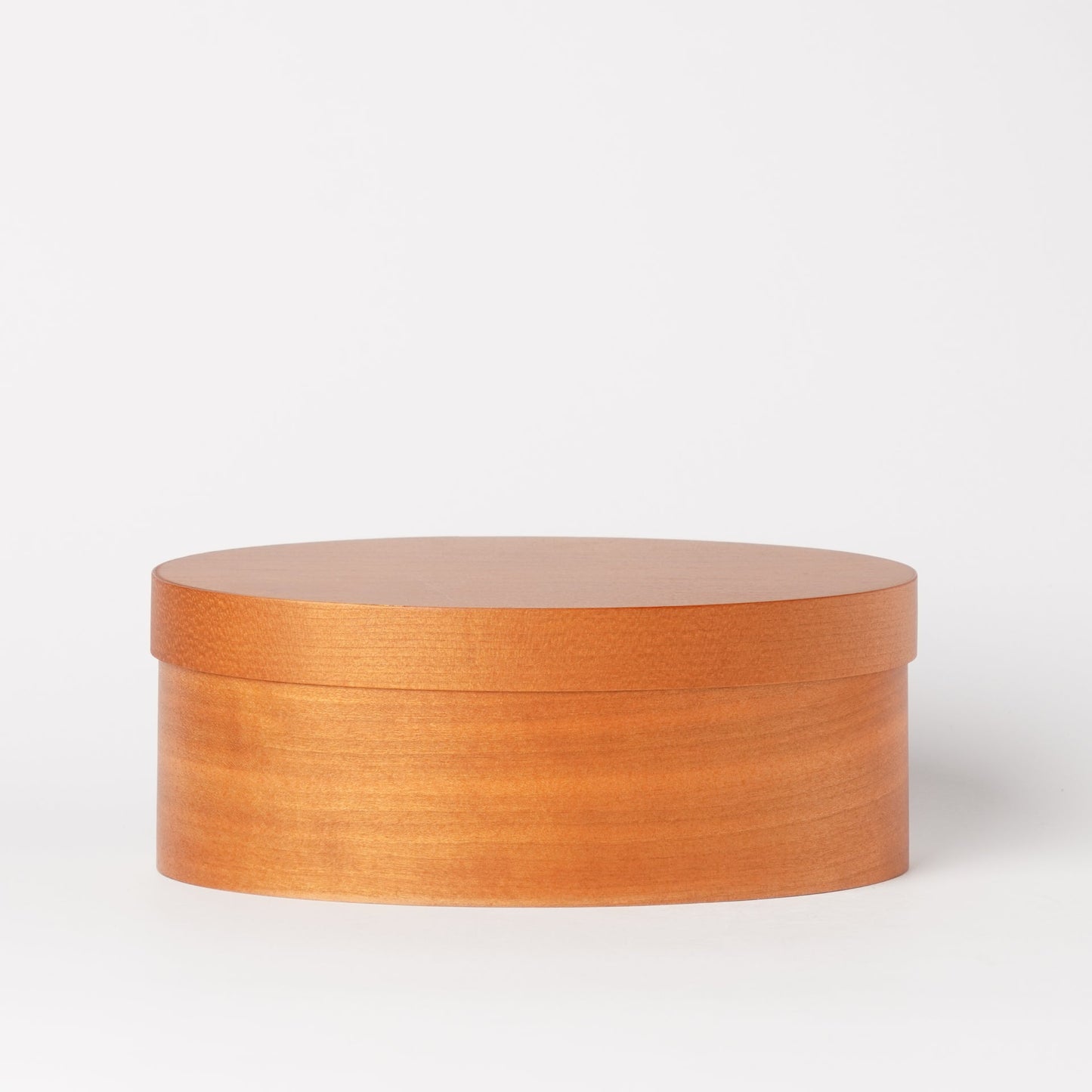 Wooden Oval Box Small - Japanese Bento-Style Storage Box