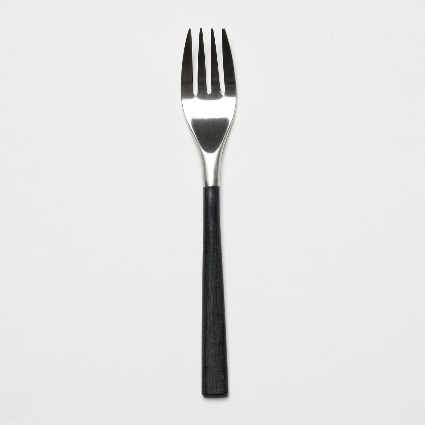 Sori Yanagi Black Wood Table Fork