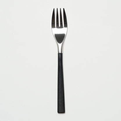 Sori Yanagi Black Wood Table Fork