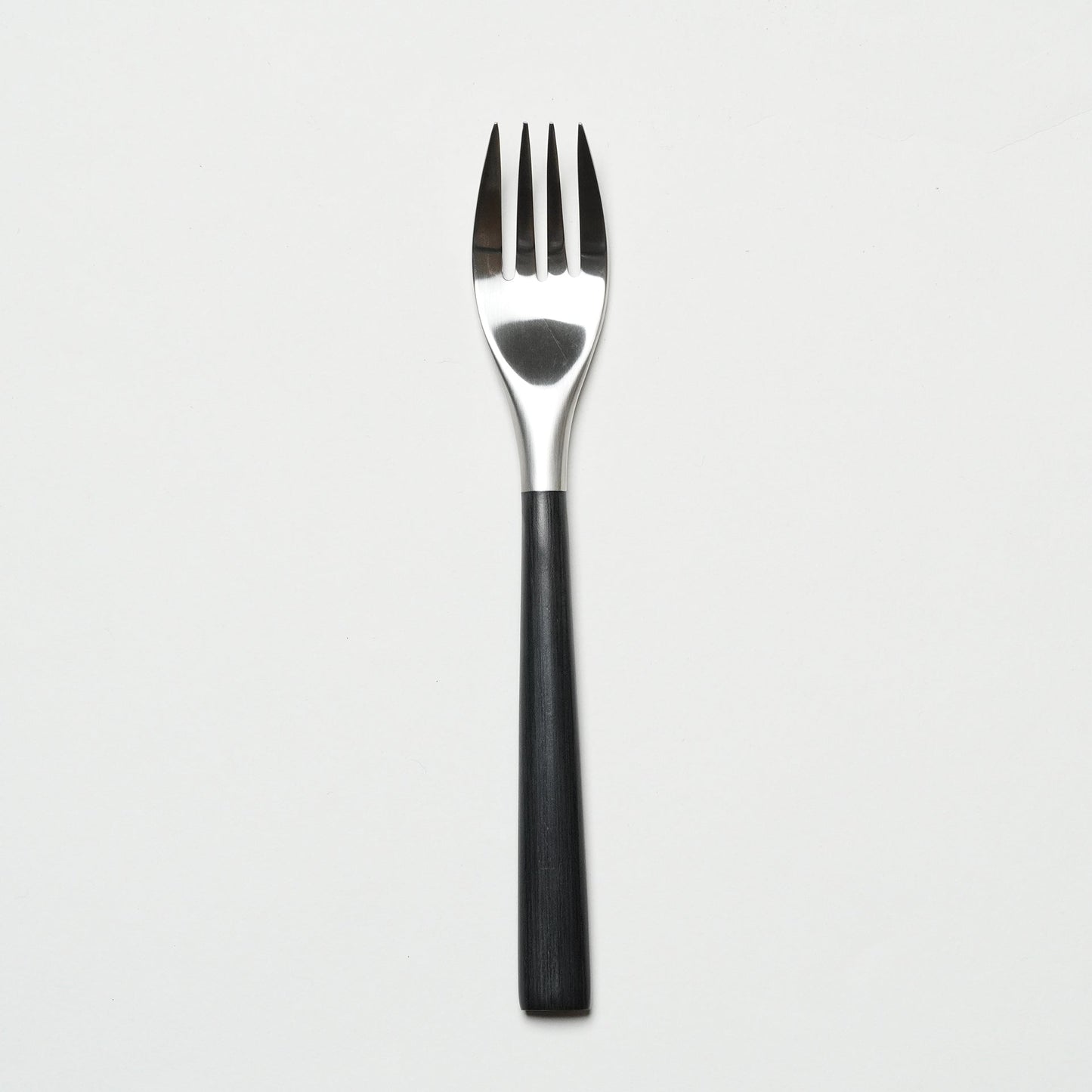 Sori Yanagi Black Wood Salad Fork