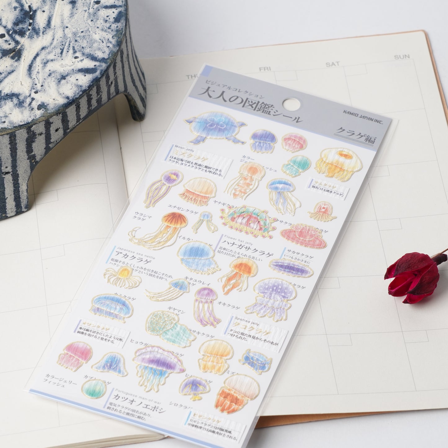 Otona Sticker Series Jellyfish - Encyclopedia for Grown-Ups