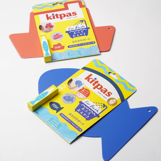 Kitpas for Bath Drawing Board Set - Fish