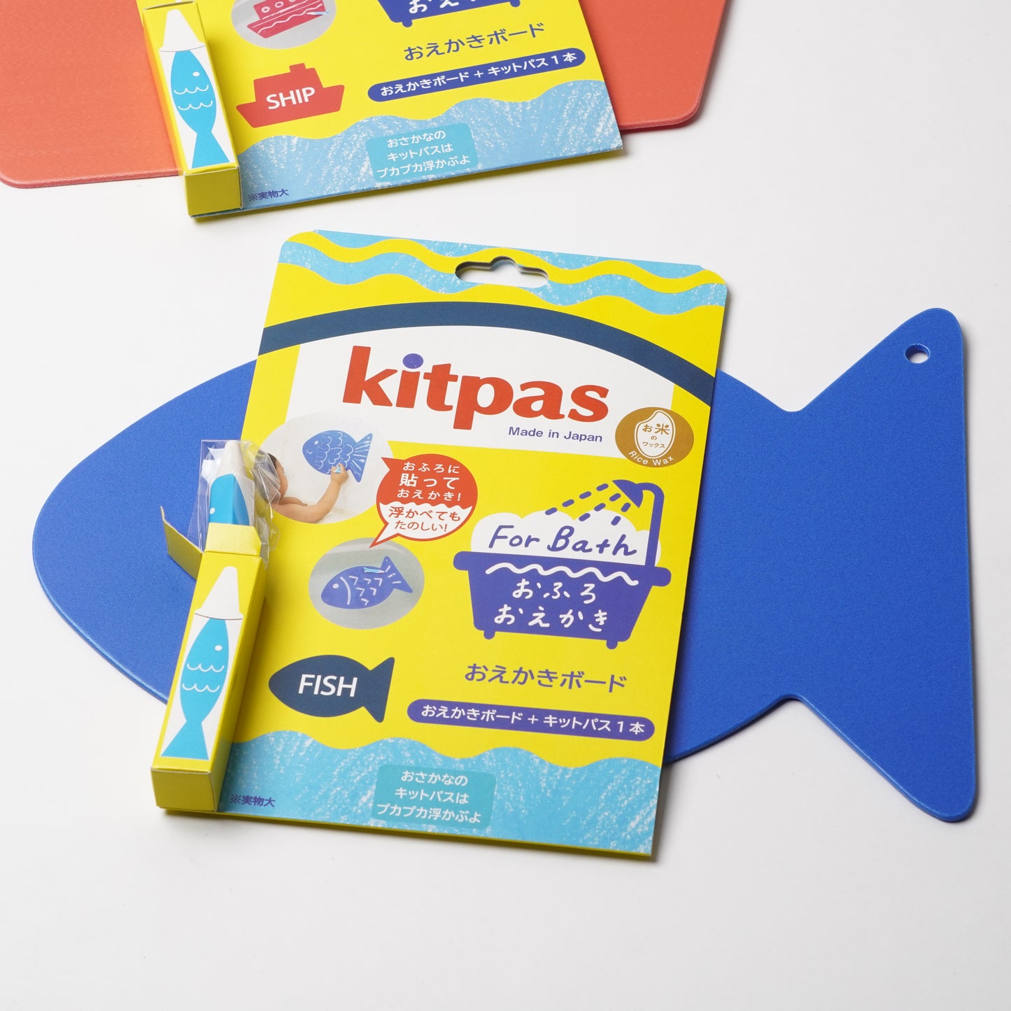 Kitpas for Bath Drawing Board Set - Fish