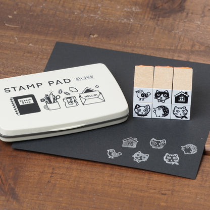 Tabby cat stamp