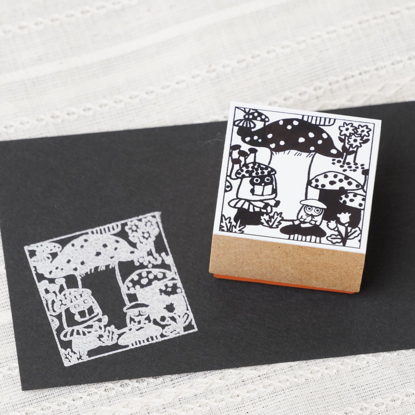 Mushroom stamp