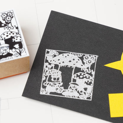Mushroom stamp