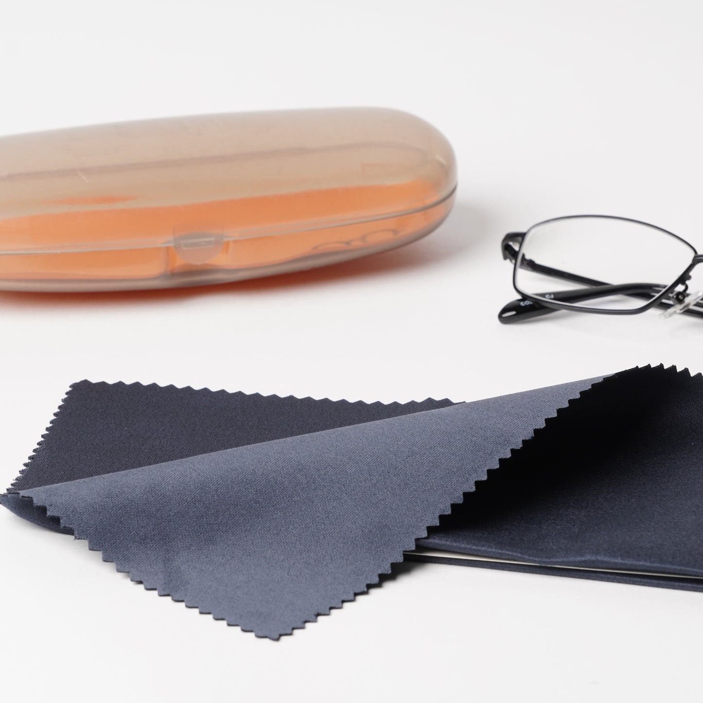 Japanese Microfiber Glasses Cleaning Cloth Black