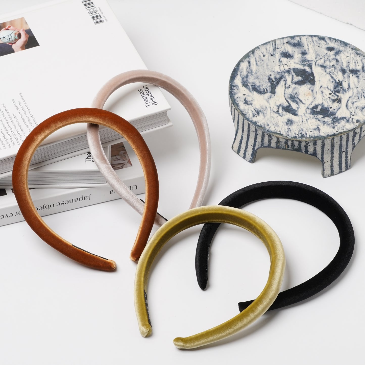 Velvet Simple Headband - Minimal Hair Accessory