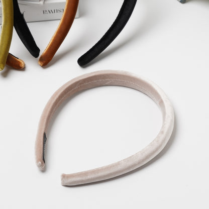 Velvet Simple Headband - Minimal Hair Accessory