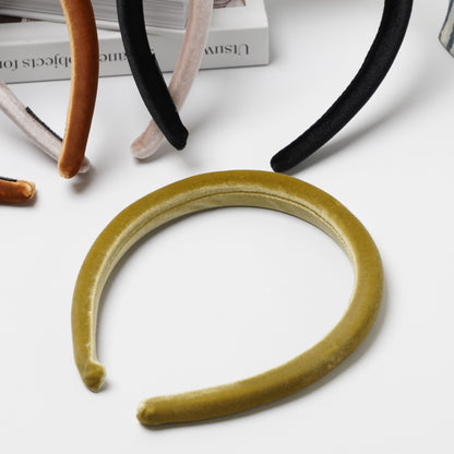 Velvet Simple Headband - Minimal Hair Accessory
