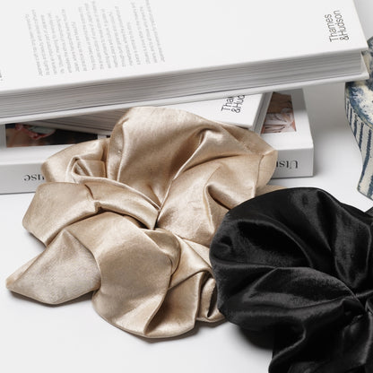 Satin Oversize Scrunchie - Soft Hair Tie Accessory
