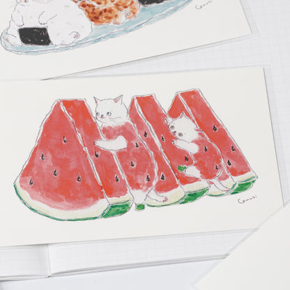 Tocoro Comugi Postcard – Watermelon