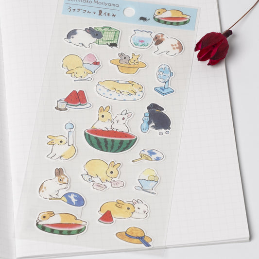 Shinako Moriyam Sticker Sheet - Summer