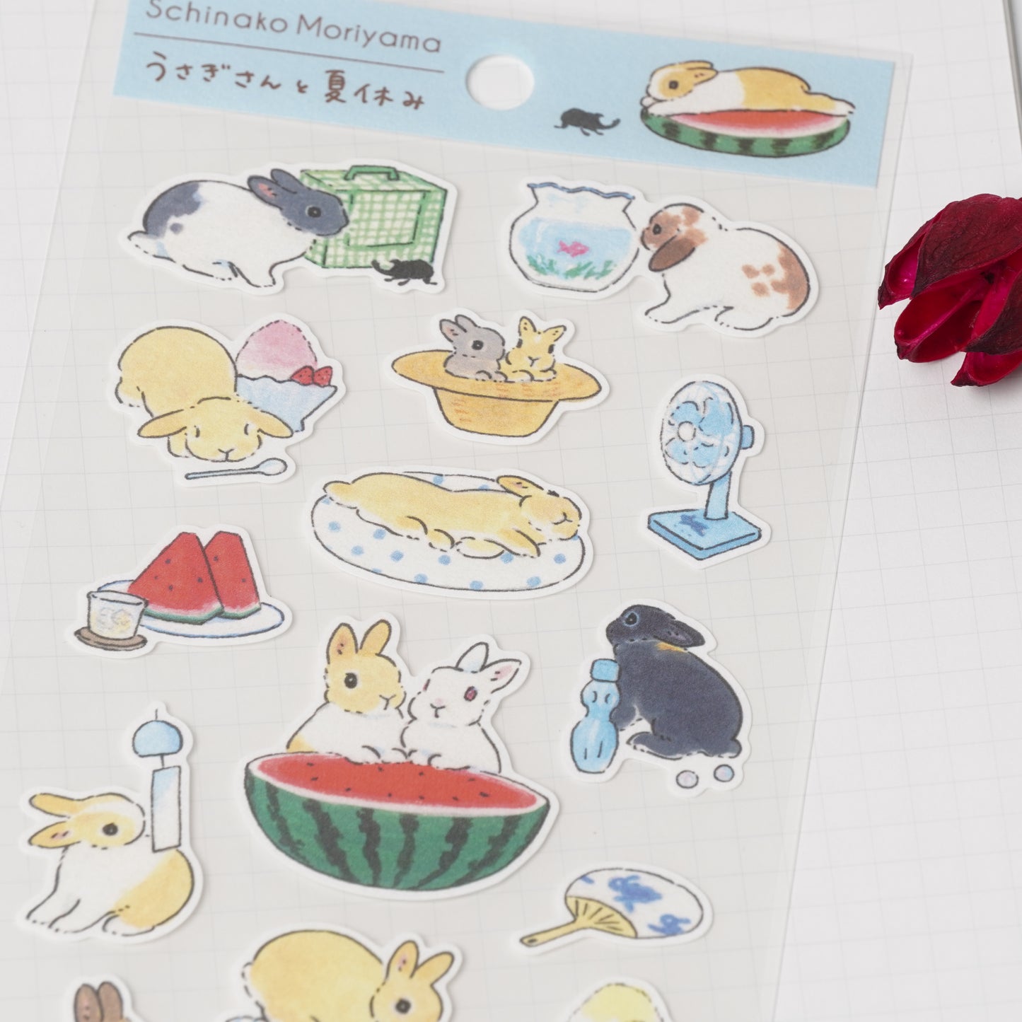 Shinako Moriyam Sticker Sheet - Summer