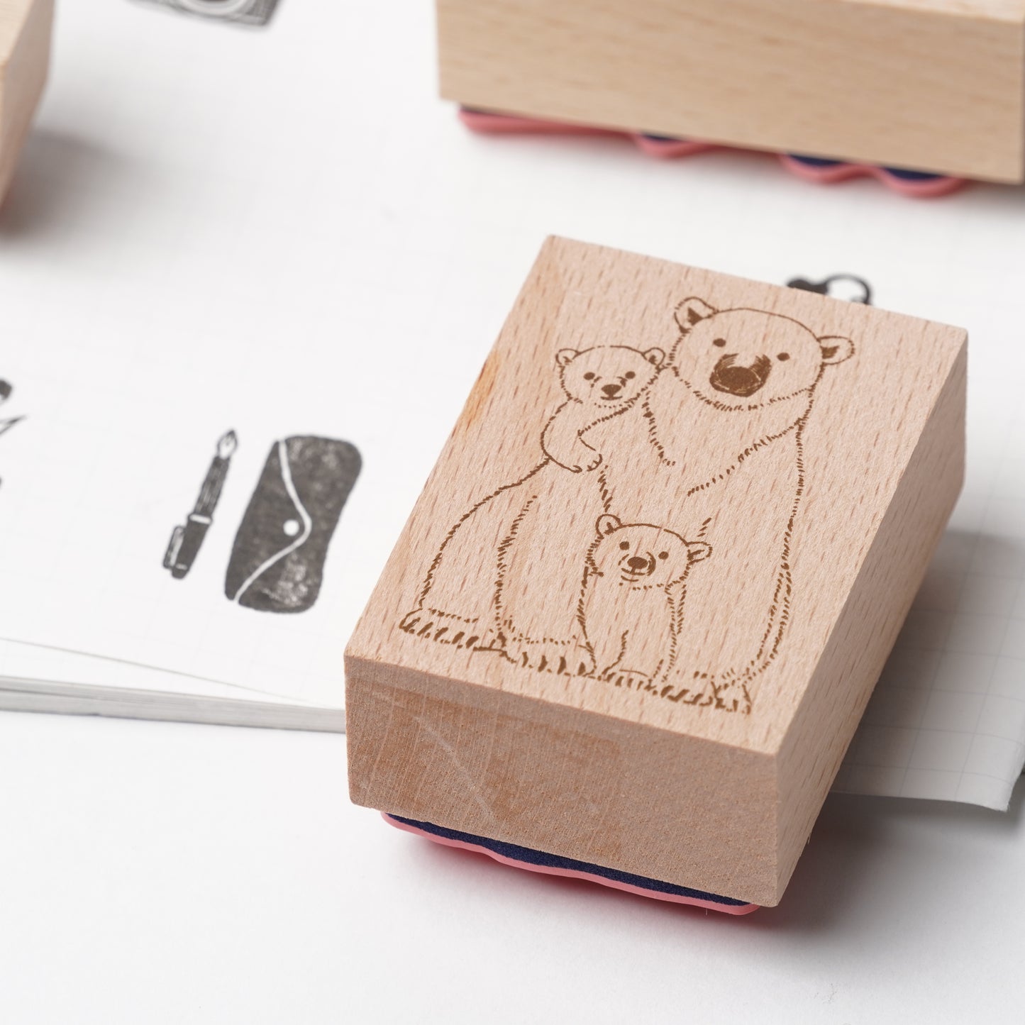 Wood Stamp - Polar Bear