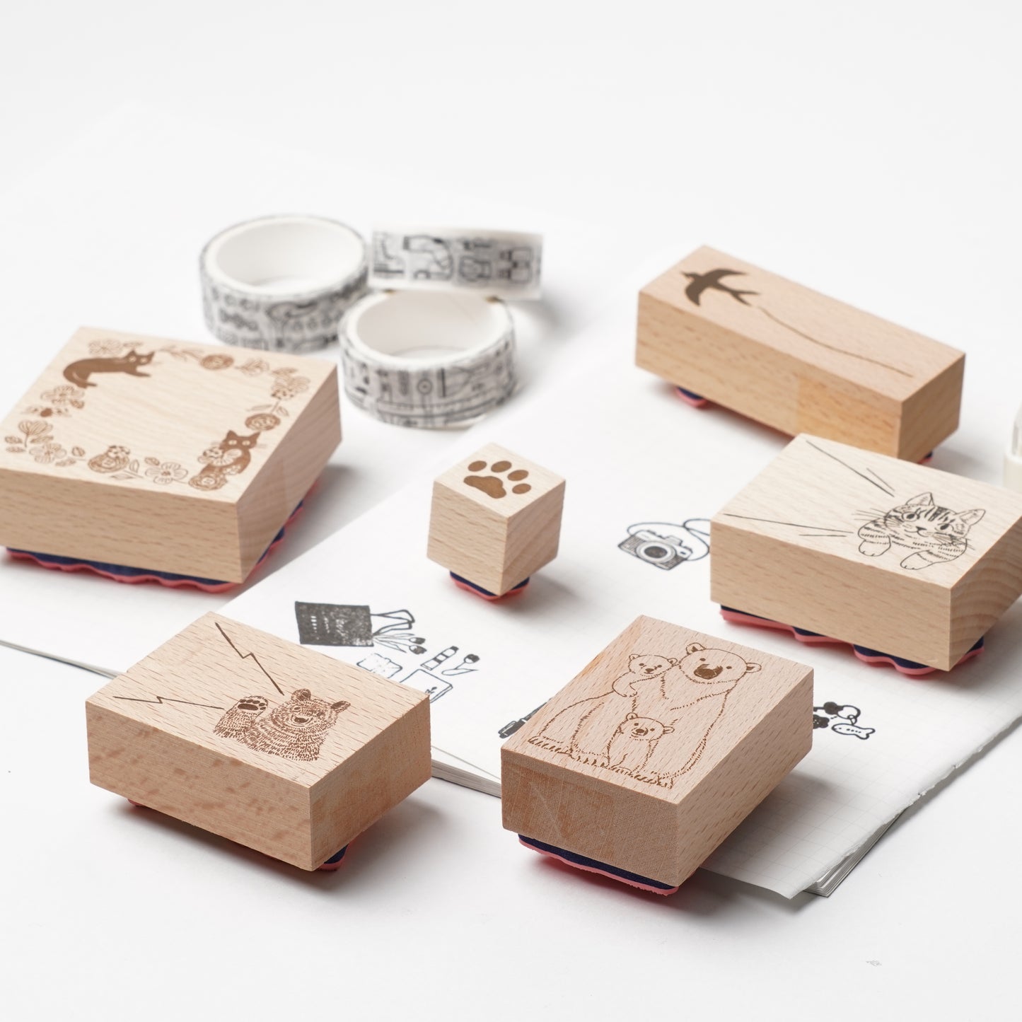 Wood Stamp - Polar Bear