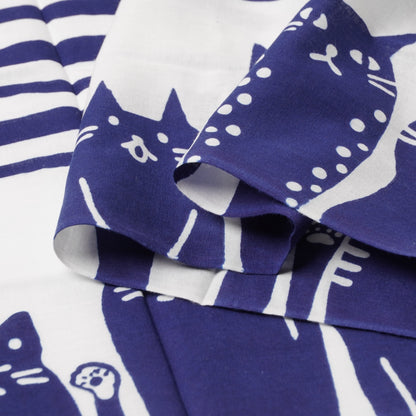 KAYA Striped Cat Tenugui Towel