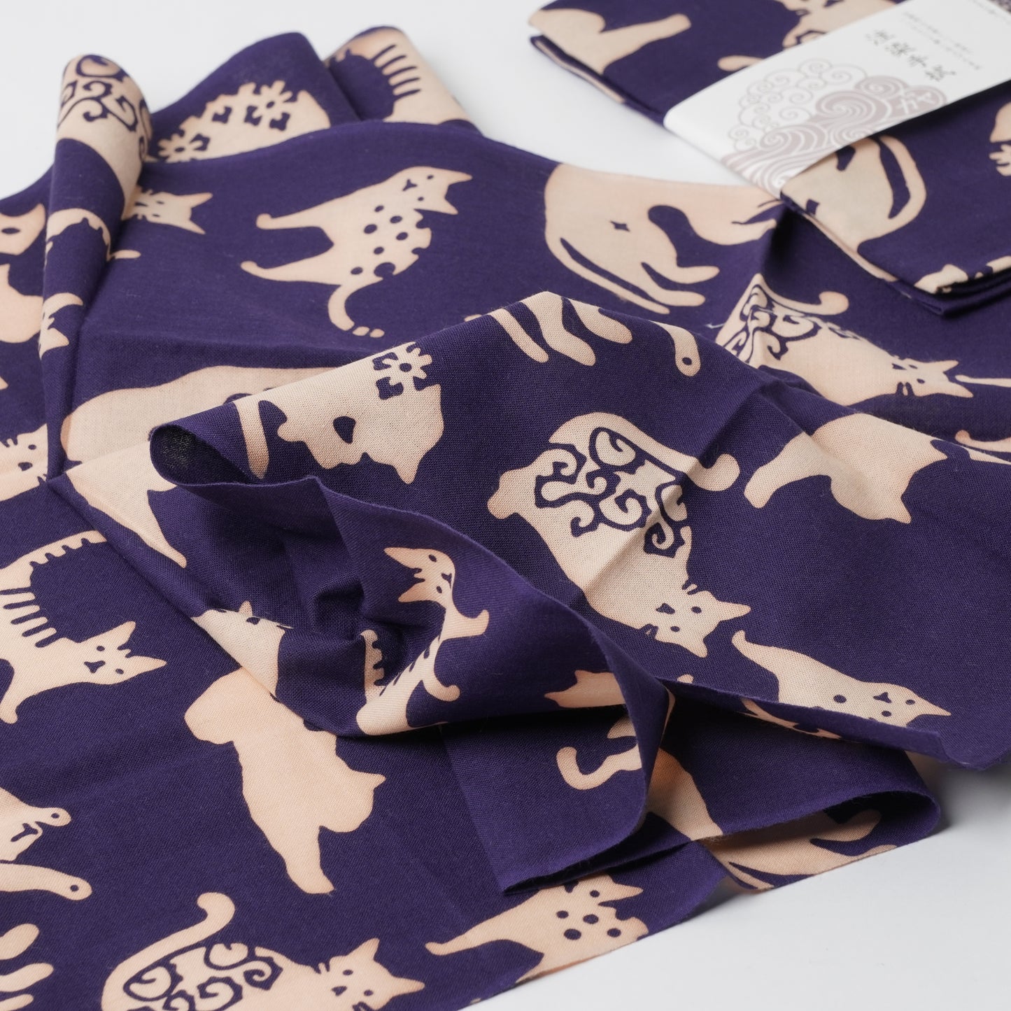 KAYA Cat Pattern Tenugui Towel