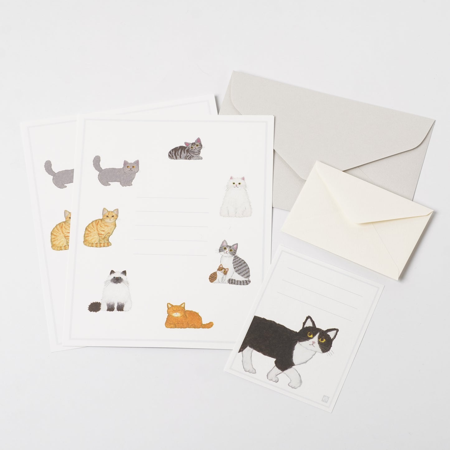 Letter set 2 types - Cat