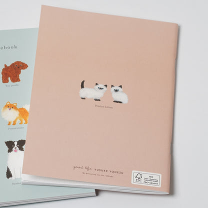 Yusuke Yonezu A5 Grid Notebook - Cat